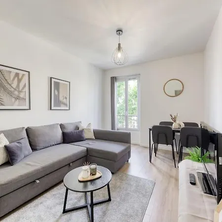 T2 Parisien- 1 Min A Pied Du Metro Ligne 13 & 14 Apartamento