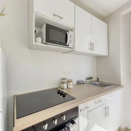 T2 Parisien- 1 Min A Pied Du Metro Ligne 13 & 14 Apartamento *